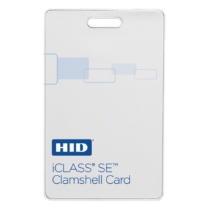 HID 3350PMSMV – Tarjeta de proximidad / iClass SE / Clamshell gruesa / 26-48 bits / Personalizable