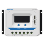 EPEVER VS-4548-AU – Controlador Solar de Carga PWM / 12/24/36/48 V Auto / 45 A / 96 V PV / Display LCD / USB 2.4 A / -25°C a 55°C