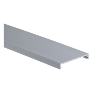 PANDUIT C2LG6 – Tapa para Canaleta Ranurada / 2.25 in Ancho / 1828.8 mm (6 ft) Largo / PVC Sin Plomo / Gris / UL94 V-0