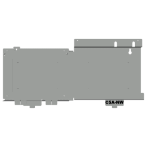 NOTIFIER C5A-M – Chasis de Audio para Sistema de Comando de Voz / Montaje DVC y Teclado / Micrófono y Compartimiento Integrados / Compatible con CAB-5 / UL 864 10ª Edición