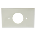SURTEK SYS-136601 – Placa de Contacto Sencilla / Material ABS / Color Marfil / Uso Interior