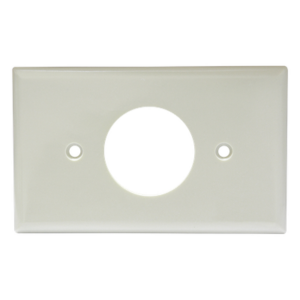 SURTEK SYS-136601 – Placa de Contacto Sencilla / Material ABS / Color Marfil / Uso Interior