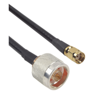 EPCOM INDUSTRIAL SN-240-SMAI-60 – Cable LMR-240 de 60 cm con conectores N Macho y SMA Macho Inverso.