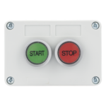 ACCESSPRO XBS-SW-21 – Botonera de Control / IP40 / 24 VCD / 106 x 72 x 58 mm / 4.17 x 2.83 x 2.28 in / Start-Stop / NO