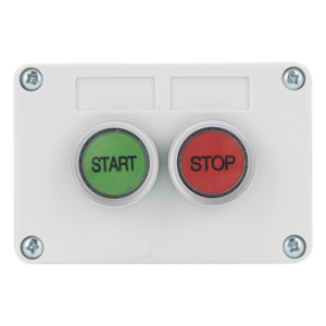 ACCESSPRO XBS-SW-21 – Botonera de Control / IP40 / 24 VCD / 106 x 72 x 58 mm / 4.17 x 2.83 x 2.28 in / Start-Stop / NO