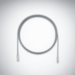 PANDUIT UTP28X10GY – Cable de Parcheo UTP / Cat6A / 28AWG Diámetro Reducido / CM-LSZH / 3.05 m (10 ft) / Gris