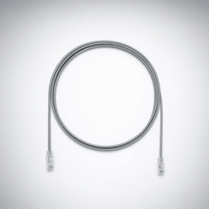 PANDUIT UTP28X10GY – Cable de Parcheo UTP / Cat6A / 28AWG Diámetro Reducido / CM-LSZH / 3.05 m (10 ft) / Gris