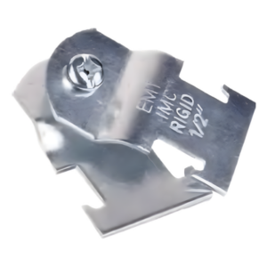 PRECISION PST-SC-150 – Abrazadera Unicanal / 1 1/2" (38 mm) / Galvanizada / Espesor 1.5 mm / Tornillo 1/4" x 1" / Diámetro Exterior 48.2 mm