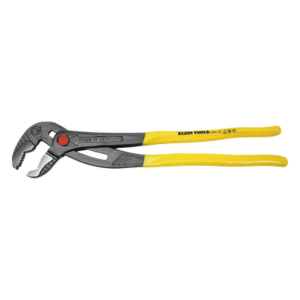 KLEIN TOOLS D504-12B – Pinza de Extensión / 12 pulgadas / Ajuste Rápido por Trinquete / Mordaza 2-3/4 pulgadas (69.9 mm) / Mango Ergonómico