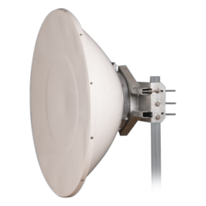 JIROUS JRMD-1200-6-MIMO – Antena Direccional Parabólica / 35.5 ± 1 dBi / 5.9-7.125 GHz / MIMO 2x2 / Haz 2.5° / 4 ft (1.2 m) / ETSI Clase 2