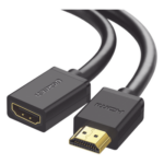UGREEN 10141 – Cable Extensor HDMI / 1 m (3.28 ft) / 4K@60Hz / 3D / HDR / Macho a Hembra / Cobre Estañado / Transmisión Estable