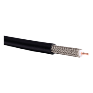 LINKEDPRO BY EPCOM LPRG58/1000 – Cable Coaxial RG-58 / 305 m (1000 ft) / Conductor Cobre Sólido / Blindaje Doble Malla / Cubierta UV