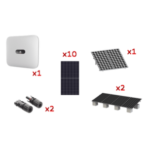 HUAWEI FUSIONSOLAR SUN20006KTKIT – Kit Solar de Interconexión / 6 kW / 220 Vca / 10 Paneles de 645 W / Montaje Incluido