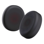YEALINK EAR-CUSHION-FOR-BH74/WH68/UH48-(1-PAIR) – Almohadillas de Repuesto / Compatibles BH74 WH68 UH48 / Material Suave Ergonómico / Aislamiento Acústico Mejorado / 1 Par
