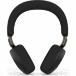 JABRA EVOLVE375UC – Headset Empresarial Inalámbrico / Bluetooth 5.3 / AI Jabra ClearVoice™ / ANC Adaptativo Avanzado / On-Ear Ultraligero 180g / Hasta 22h Llamadas / 110h Música / Certificado Microsoft Teams-Zoom-Google Meet / Busylight 360° / Auracas