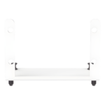 PANDUIT MSFCB2 – Gabinete de Pared para Fibra Óptica / 2 Adaptadores Opticom / Acero Calibre 18 / Cerradura Integrada / 75.3 x 114.3 x 67.1 mm