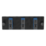 PANDUIT FAP3WBUDSCZ – Placa Acopladora de Fibra Óptica / 3 Conectores SC Duplex (6 Fibras) / Monomodo OS1/OS2 / Color Azul / Diseño Modular Zero RU