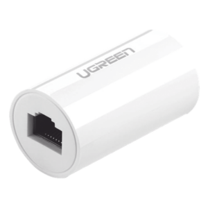 UGREEN 20391 – Acoplador RJ45 / Protección contra rayos / 1000Mbps / Cat7-Cat5e / POE / 100m (328 ft) / Ignífugo ABS