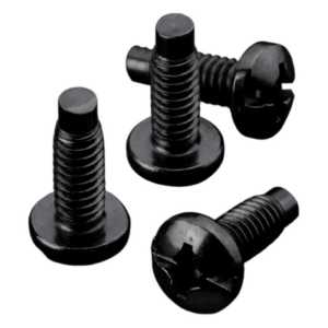 HOFFMAN AS1032B – Kit de Tornillos / #10-32 x 0.75 in / Acero Recubierto en Polvo / 20 Unidades / Combo Head / 0.12 lb