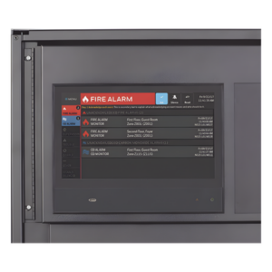 NOTIFIER NCD – Pantalla Táctil de Control de Red / 10 Pulgadas HD / 1024 x 600 / 2,000 Zonas / 10,000 Eventos / 24 VCC