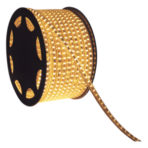 JWJ JUML-2835-01C – Manguera LED / 50 m (164 ft) / Blanco Cálido 2700K / IP65 / 120° / Cortable cada 100 cm / 45-110V CD