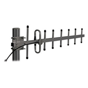 SINCLAIR SY307-SF6SNMABK – Antena Yagi Anodizada en Negro 340-366 MHz, 7 Elementos, 10 dB de Ganancia, 250 Watt, N Macho.