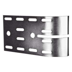 CHAROFIL MG-51-097EZR – Bajada para cable ranurada / 95 x 190 mm / 3.7 x 7.5 pulgadas / Acabado Electro Zinc