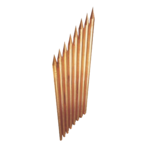 TOTAL GROUND TG-VAR-3034 – Varilla de Puesta a Tierra / Acero AISI 1018 / Recubrimiento de Cobre Electrolítico / Diámetro 3/4" / Longitud 3 m (9.8 ft)