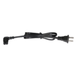 EPCOM POWERLINE ACCORDL-1M – Cable de Alimentación VCA / 120-240 Vca / 1 Metro (3.28 Pies) / 2 Clavijas Tipo Americano / Conector Tipo L / 18 AWG / UL