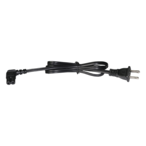 EPCOM POWERLINE ACCORDL-1M – Cable de Alimentación VCA / 120-240 Vca / 1 Metro (3.28 Pies) / 2 Clavijas Tipo Americano / Conector Tipo L / 18 AWG / UL