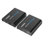 EPCOM TITANIUM TT373KVM4.0 – Extensor KVM HDMI / 1080p @ 60 Hz / 120 m (393.7 ft) / 1 a 253 Receptores / Red Gigabit / USB HID / Audio PCM
