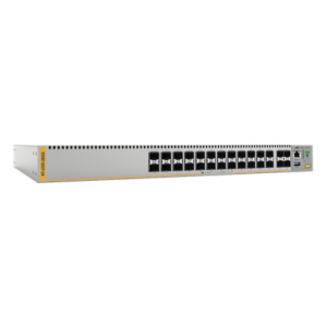 ALLIED TELESIS AT-X220-28GS-10 – Switch capa 3 / 28 puertos SFP 100/1000X / 56 Gbps switching fabric / 41.7 Mpps / 1U rack