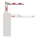 ACCESSPRO XB-ARM-ART – Brazo Articulado para Barrera / 4 m (13.1 ft) / Doble Sección / Aluminio Anticorrosivo / Ángulo Ajustable 90° / Reflectivo