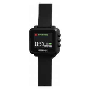 IBERNEX NX8832 – Reloj Receptor Inalámbrico de Muñeca / Display LCD a Color / Batería Recargable / Almacena 3000 Caracteres / Radiofrecuencia 433 MHz