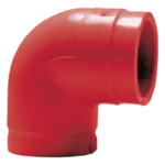 SAFE FIRE DETECTION INC. RP-5202 – Codo 90° para Tubería de Detección de Humo por Aspiración / ¾ Pulgada / CPVC Resistente al Fuego / Certificado UL / Sin Etiquetas Requeridas
