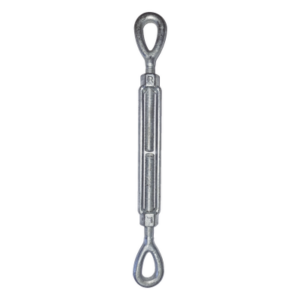SYSCOM TOWERS TEN5/8X12OOJ – Tensor Ojo-Ojo / Acero Forjado / Galvanizado en Caliente / Carga 3500 lbs / Carrera 12 in (304.8 mm)