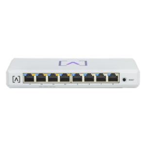 ALTA LABS S8-POE – Switch Administrable / 8 Puertos Gigabit / 4 Puertos PoE+ 30W / Presupuesto PoE 60W / Gestión en Nube Gratuita