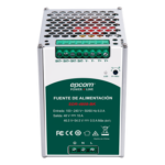 EPCOM POWERLINE SDR4808BK – Fuente de Alimentación Industrial DIN Riel / 480 W / Salida 48 VCC 10 A / Eficiencia ≥93% / Carga de Batería / -20°C a 70°C
