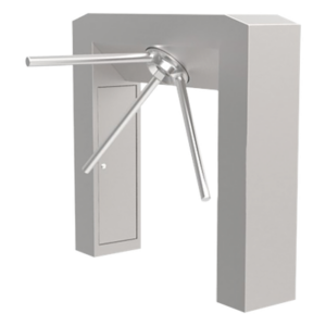 ALVARADO EDM-6X-SS – Torniquete de Medio Cuerpo Motorizado / Brazo Abatible en Emergencia / Acero Inoxidable Cepillado / Operación Bidireccional