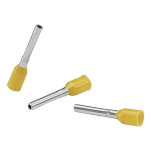 PANDUIT FSD85-16-L – Férula Aislada / 4 AWG / PIN 16 mm / Mango Amarillo / 50 pz