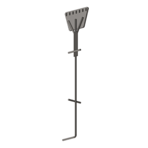 SYSCOM TOWERS SAZ-90G-7R – Ancla de Piso Tipo Paleta / 7 Orificios / Varilla 1" / Placa 3/4" / Altura 210 cm (6.9 ft) / Galvanizado por Inmersión