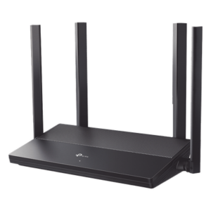 TP-LINK EX141 – Router WiFi 6 AX / 1500 Mbps / 4 Antenas Beamforming / 3 LAN + 1 WAN Gigabit / WPA3 / EasyMesh