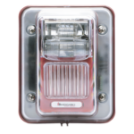 HOCHIKI WHEC24-75WR – Sirena Estrobo / Intemperie / Montaje Muro / 75 cd / 70-100 dBA / 16-33 VCC / 4.72 x 5.75 x 4.17 in