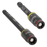KLEIN TOOLS 32768 – Juego de Dados de Impacto Girados / 3 en 1 / 1/4" y 5/16" / Cambio Rápido / Barras 3" y 5"