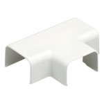 PANDUIT TF5IW-E – Conexión en T para Canaleta / Sin Herramientas / ABS Resistente a Impactos / UL94V-0 / 0 a 50°C / Blanco Mate