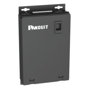PANDUIT CPB12BL – Caja de Consolidación / 12 Puertos Mini-Com / Acero / 287x181.6x63 mm / 0.94x0.60x0.21 ft / Negro