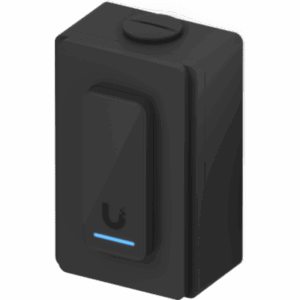 UBIQUITI UACC-READER-JB-B – Caja de Montaje de Superficie / Aleación de Aluminio / Compatible con Lectores UniFi Access / Oculta Cableado y Caja de Registro / Color Negro
