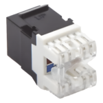 LINKEDPRO BY EPCOM LP-KJ-649-BK – Módulo Jack Keystone / Cat6 / Terminación 180° / RJ45 No Blindado / 1 Puerto / Color Negro