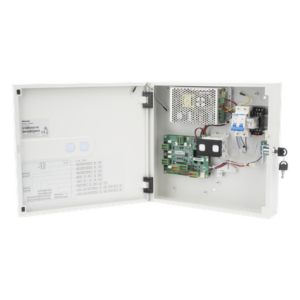 AKUVOX A094S – Controlador de Acceso IP / 4 Puertas / Gestión 100% en la Nube / 50,000 Tarjetas / Anti-Passback / Batería de Respaldo / Compatible Wiegand