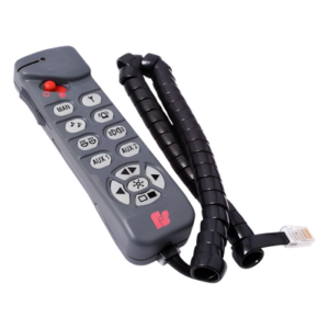 FEDERAL SIGNAL VAMA 821-6103-MX – Control remoto / Botonera BCT500 / Microprocesador / RS-485 / 10 salidas relé 10A / 12V ±20% / -20°C a +60°C / 5.9 x 1.7 x 1.4 in (BCT500) / 2.4 x 5.5 x 7.5 in (GEP500)